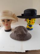 Mannequin heads and Retro Hats