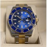 Gents Rolex Submariner 16613 18k Gold & Stainless Steel