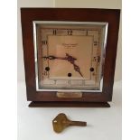 Art Deco Chiming Mantle Clock