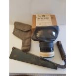 WW11 Saw, Holster and Gas Mask