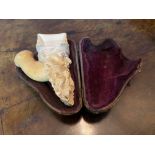 Meerschaum pipe in original case