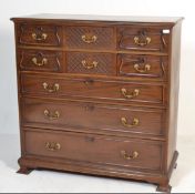 C19th chest of 9 drawers