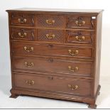 C19th chest of 9 drawers