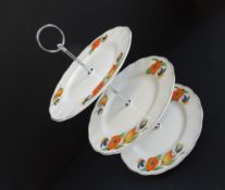 Vintage Bone China Cake/Sandwich Stand