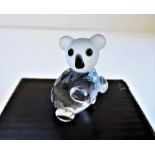 Kristallhuset Crystal Koala Bear Figurine