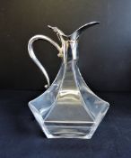 Antique Art Deco Silver Plate Decanter/Claret Jug c.1930's