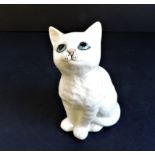 Vintage Beswick White Persian Kitten Figurine