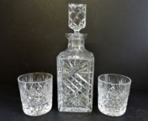 Crystal Decanter Drinks Set Spirit Decanter and Glasses