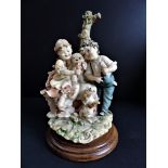 Bruno Merli Naples Porcelain Figurine Florence Italy