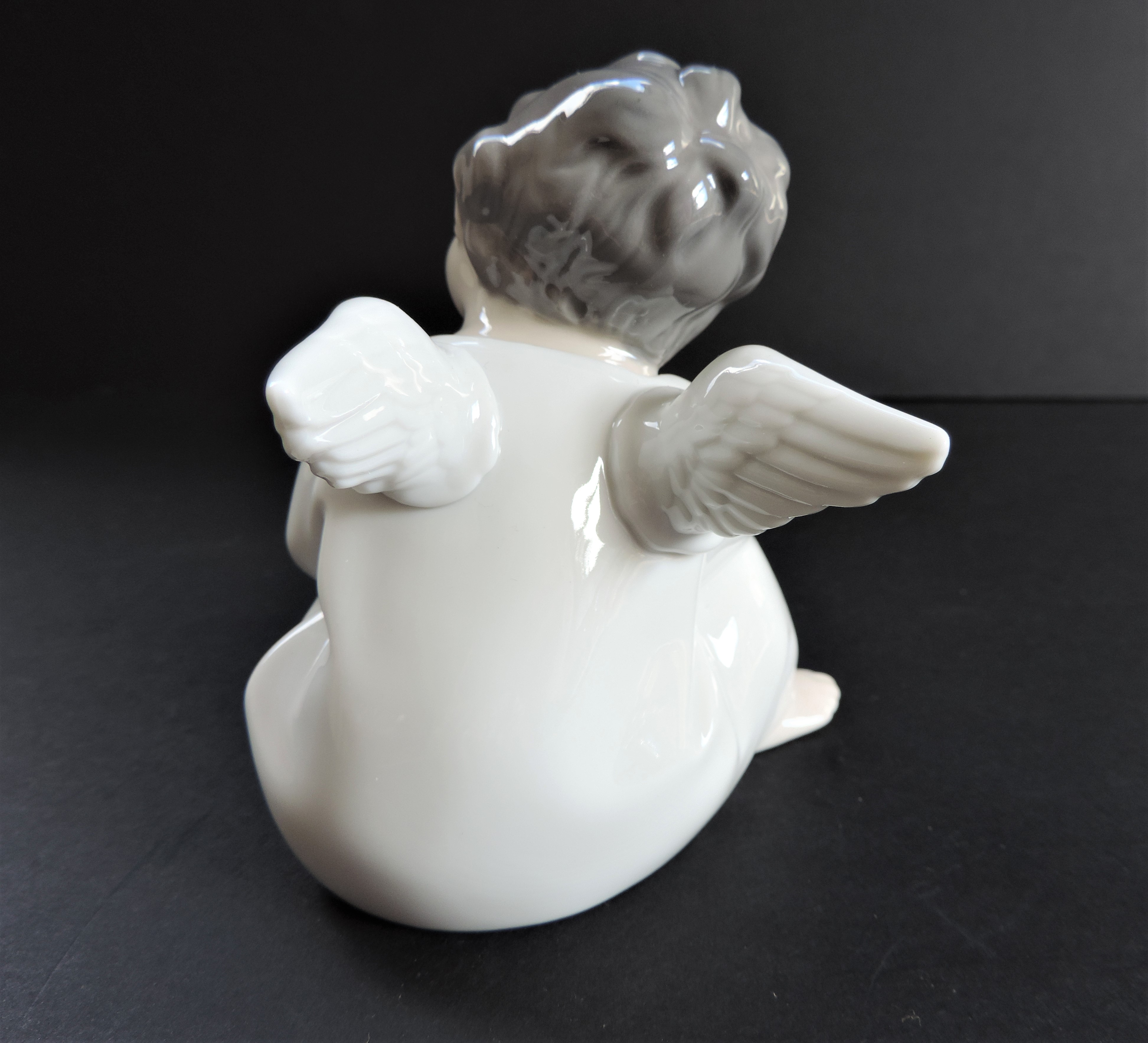 Lladro Angel Thinking Figurine - Image 2 of 7