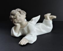 Lladro Angel Laying Down Figurine