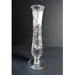 Royal Brierley Crystal Bud Vase