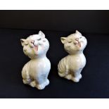 Pair of Vintage Beswick Porcelain Cats