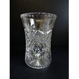 Vintage Val St. Lambert Crystal Vase