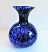 Murano Glass Globe Shaped Vase