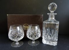 Thomas Webb Crystal Decanter Drinks Set