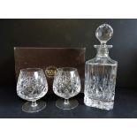 Thomas Webb Crystal Decanter Drinks Set