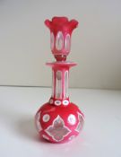 Antique Venetian Murano Glass Perfume Bottle