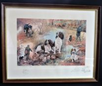 Gillian Harris Limited Edition Signed Hunting Print 'A Day Out'
