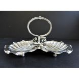 Victorian Silver Plated Hors D'oeuvres Dish
