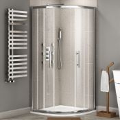PALLET TO CONTAIN 3 X NEW & BOXED Twyfords 900x760mm - 8mm - Premium EasyClean quadrant shower ...