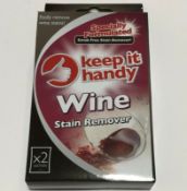 1000 set of wine stain remover scrub free keep it handy 2 x 30g sachets