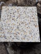 1 x pallet of brand new (t14937) terrazzo tiles (24 square yards coverage)