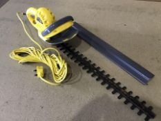 challenge 55cm corded hedge trimmer - 550w