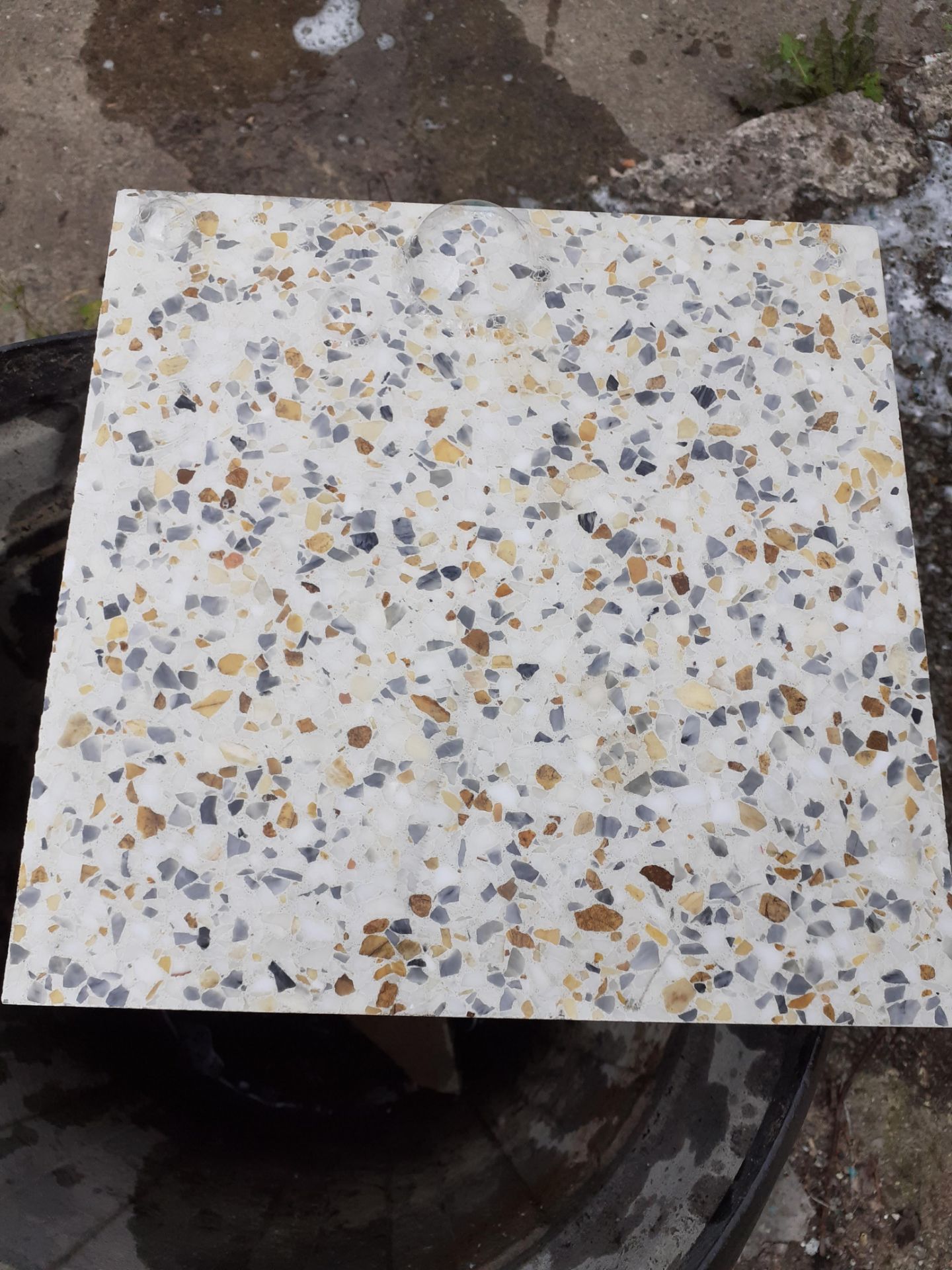 1 x pallet of brand new (t14937) terrazzo tiles (24 square yards coverage) - Image 2 of 2