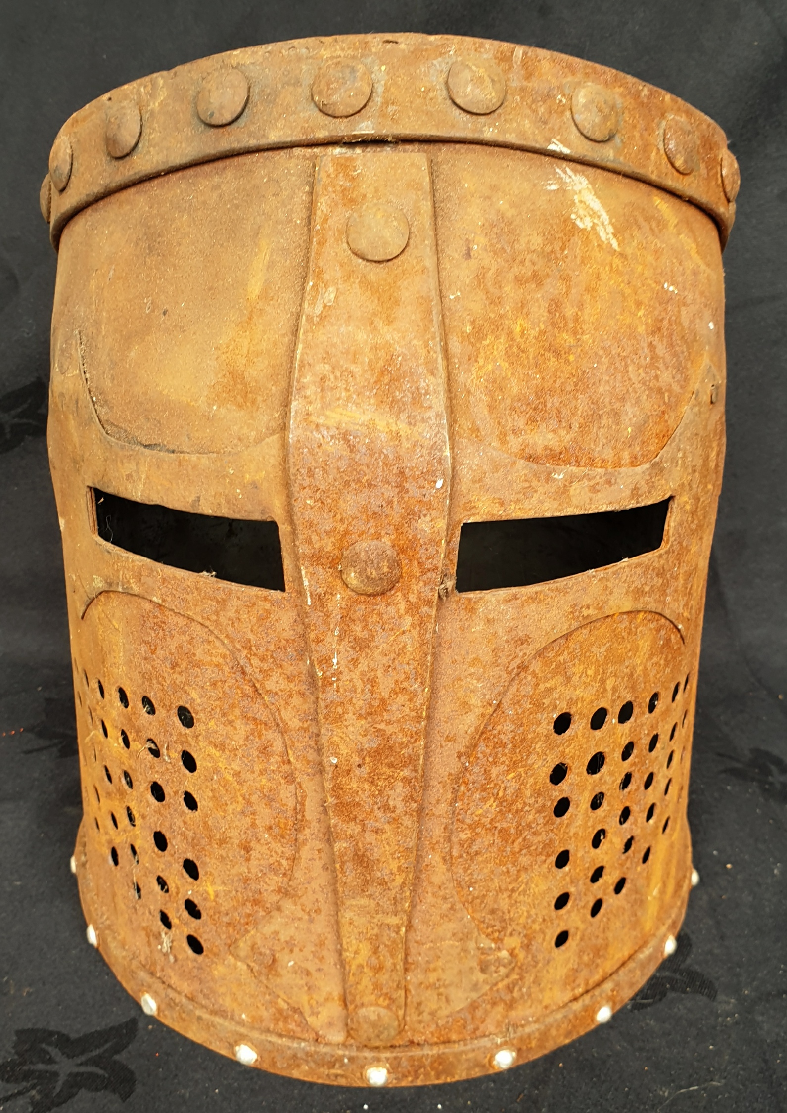 Vintage Military Medieval Style Knights Helmet - Image 3 of 3