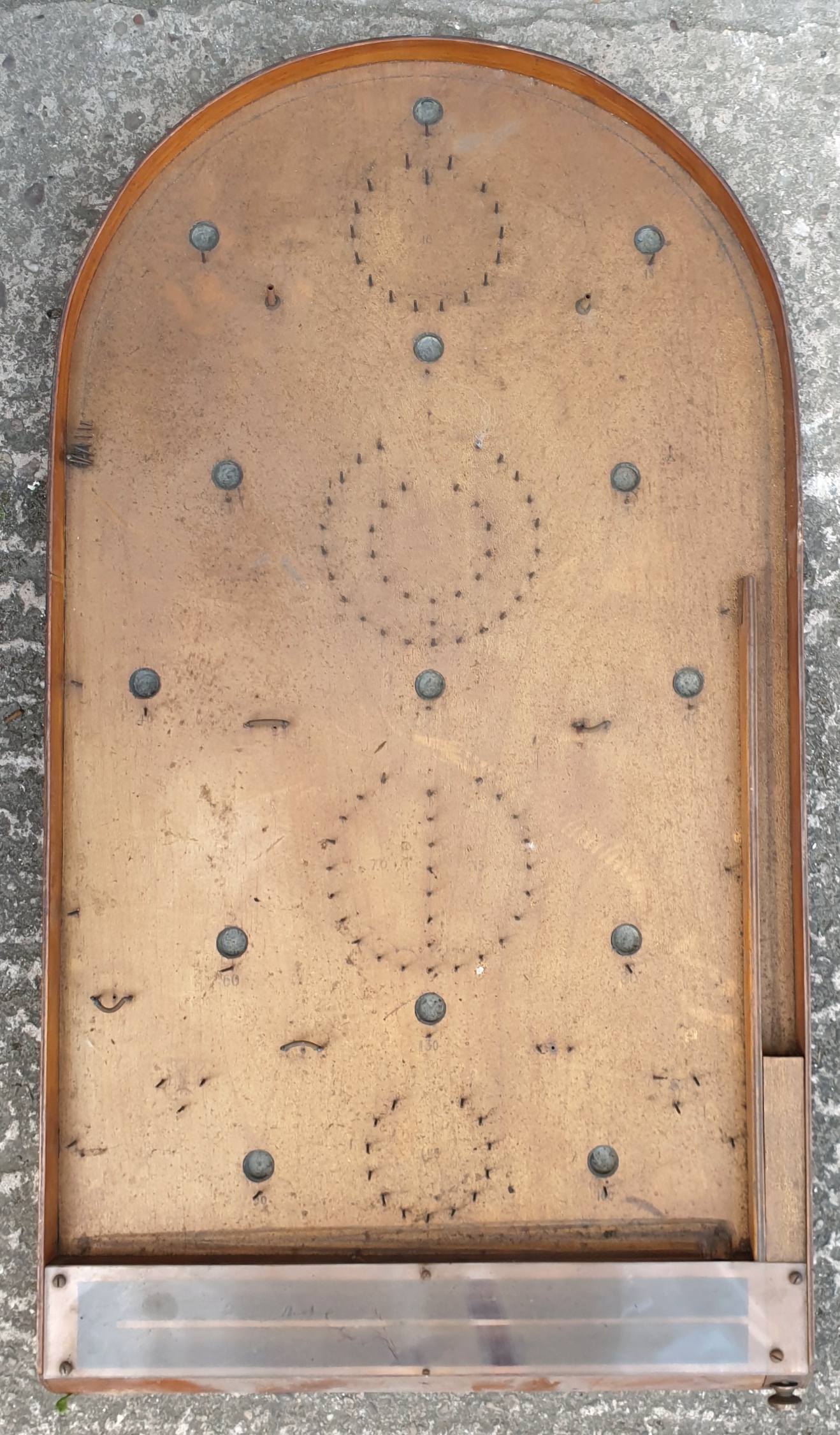 Vintage Bagatelle Board Game