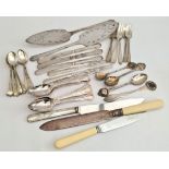 Parcel of Flatware Includes Collectors Tea Spoons