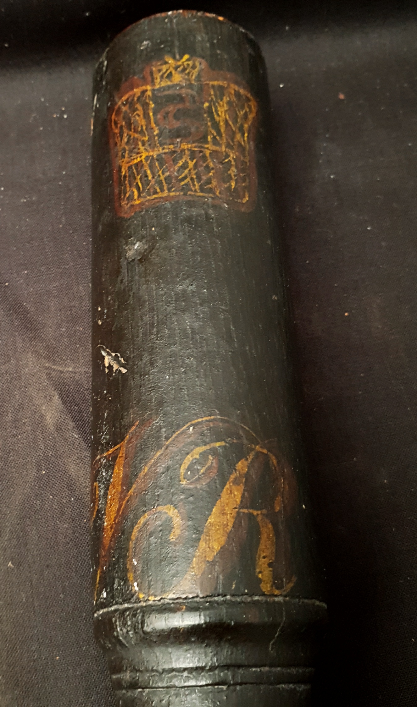 Antique Early Victorian Police Staff Truncheon Welsh Origin - Image 2 of 4