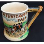 Antique Crown Devon Fielding Musical Tankard Widdecombe Fair