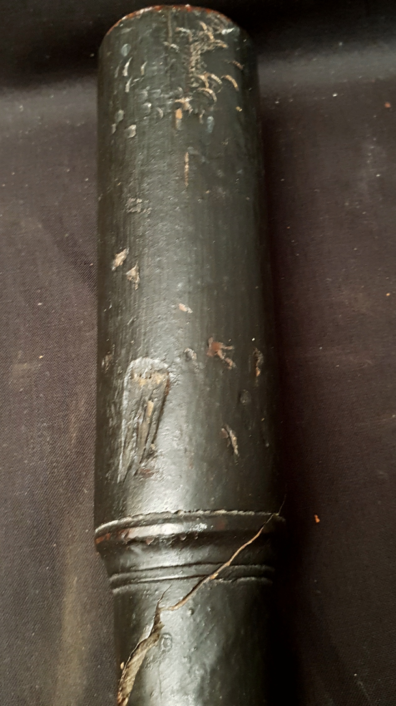 Antique Early Victorian Police Staff Truncheon Welsh Origin - Image 4 of 4