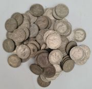 Vintage British Pre Decimal 6d Pieces 260g in weight