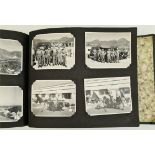 Vintage Photo Album Includes military Pictures National Service Post WWII