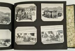 Vintage Photo Album Includes military Pictures National Service Post WWII