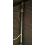 Antique Early Victorian Police Staff Truncheon Welsh Origin