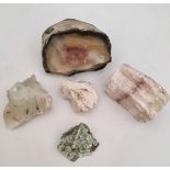 Collectable 5 x Geological Rock Samples