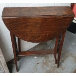 Antique Small Edwardian Gate Leg Table