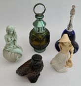 Vintage 5 x Avon Perfume Bottles Various Themes