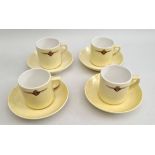 Vintage Royal Grafton Coffee Cups Made For an Australian/New Zealand Airline