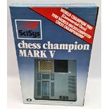 Vintage Retro 1981 SciSys Chess Champion Mark V Electronic Game