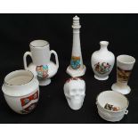 Antique 7 x Crested Ware Includes Goss