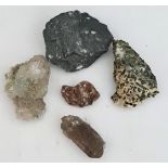 Collectable 5 x Geological Rock Samples