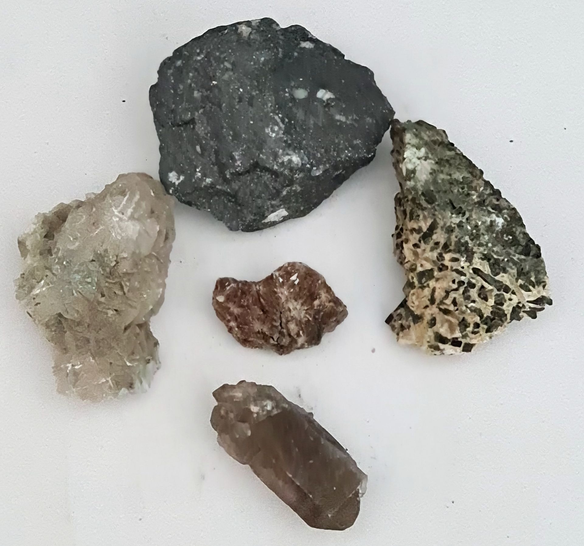 Collectable 5 x Geological Rock Samples