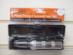 12Pcs Brand New Stag Impact Screwdriver Set In Metal Carry Case - Original Rrp £1