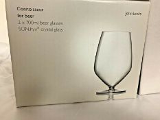 John Lewis 700ml Beer Glasses - Premium Selection x10 Sets