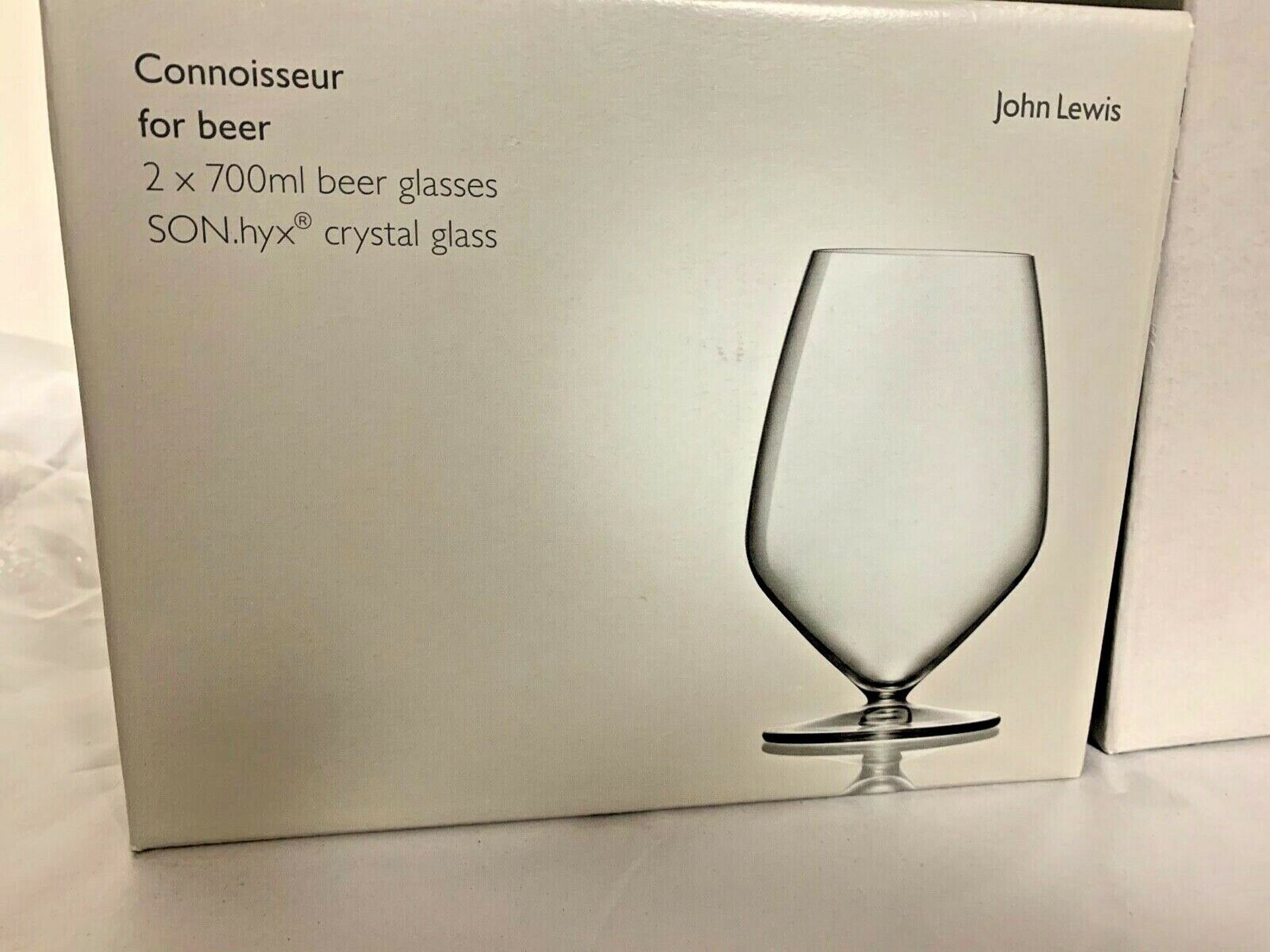 John Lewis 700ml Beer Glasses - Premium Selection x10 Sets